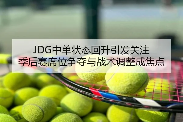 JDG中单状态回升引发关注 季后赛席位争夺与战术调整成焦点